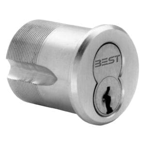 1E74 MORTISE IC CYL BW