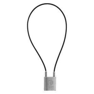 21JB CABLE PADLOCK BW