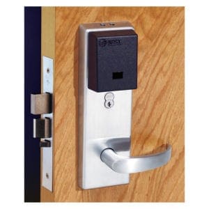 45HM714PH626 DEADBOLT INSTALLED