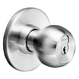 8K KNOB LEAD LINED BW