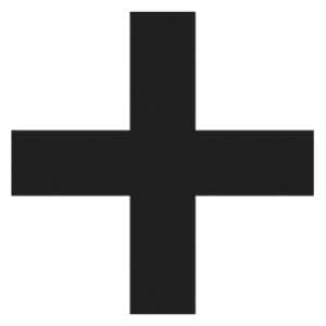 plus sign BW